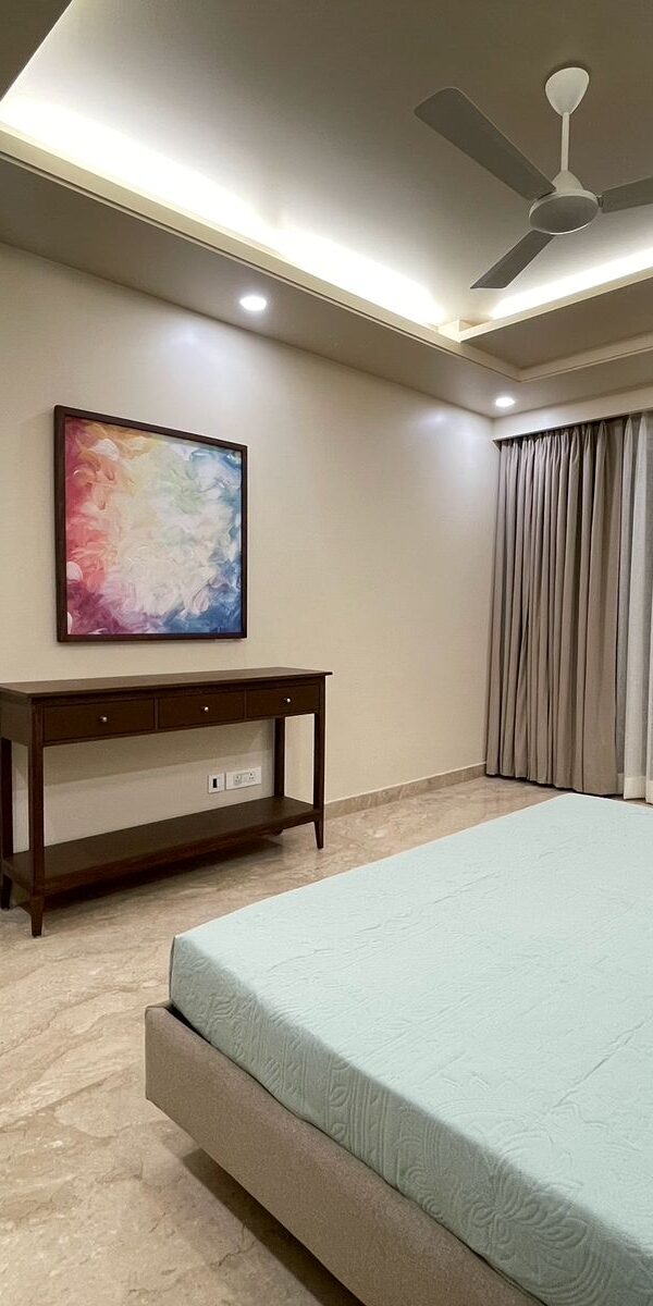 Available ready to move Brand new, fully furnished 4 BHK luxury apartment available for rent in the premium neighborhood of Defence Colony, South Delhi. Features modern interiors and is ready to move in.