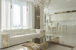 High-end luxury duplex penthouses featuring exclusive covered stilt parking in Defence Colony, Delhi.